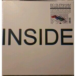 New 3 LPs Box Set Bo Burnham Inside Deluxe Clear LP Book Imperial IMP697 2022